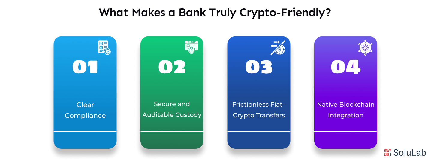 What Makes a Bank Truly Crypto-Friendly