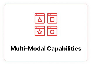 Multi Modal Capabilities